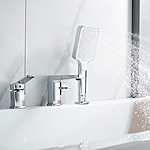 Смеситель для ванны Shevanik S9912 на борт хром