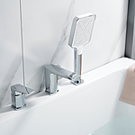 Смеситель для ванны Shevanik S9912 на борт хром