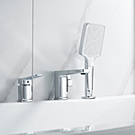 Смеситель для ванны Shevanik S9912 на борт хром