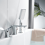 Смеситель для ванны Shevanik S9912 на борт хром