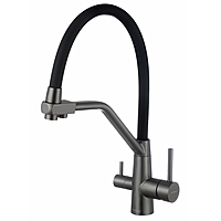 Смеситель для кухни Fmark FS0662-Q01 под фильтр графит