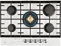 Варочная поверхность HIBERG VM 7155 W белое стекло