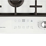 Варочная поверхность HIBERG VM 7155 W белое стекло