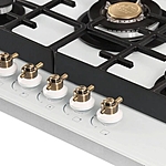 Варочная поверхность HIBERG VM 7155 W белое стекло