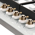 Варочная поверхность HIBERG VM 7155 W белое стекло