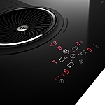 Варочная поверхность Elica NIKOLATESLA BL/A/83 с вытяжкой черный