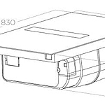 Варочная поверхность Elica NIKOLATESLA FIT XL BL/A/83 с вытяжкой черный