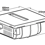 Варочная поверхность Elica NIKOLATESLA FIT BL/A/60 с вытяжкой черный