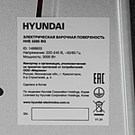 Варочная поверхность Hyundai HHE 3285 BG черный