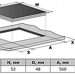 Варочная поверхность Darina 6P E327 B черный