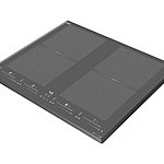 Варочная поверхность Maunfeld CVI594SF2DGR Inverter индукционная серый