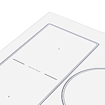 Варочная поверхность Maunfeld CVI453SBWH Inverter индукционная белый