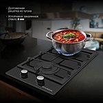 Варочная поверхность Hyundai HHG 3235 BG черный