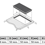 Варочная поверхность Weissgauff HV 32 BM черный