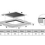 Варочная поверхность Weissgauff HI 643 BY индукционная черный