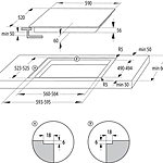 Варочная поверхность Gorenje GI6401BSCE индукционная черный