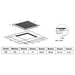 Варочная поверхность Gorenje ECT64BSCE черный