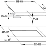 Варочная поверхность Gorenje GI6401BSC индукционная черный