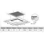 Варочная поверхность Gorenje ECS642BXE черный