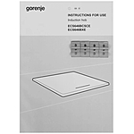 Варочная поверхность Gorenje ECS646BXE черный