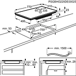 Варочная поверхность Electrolux EIS8959 индукционная черный