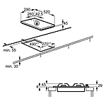 Варочная поверхность Electrolux EGC3322NVK черный