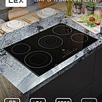 Варочная поверхность Lex EVH 772A BL черный