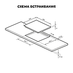 Варочная поверхность Lex EVH 6040 M BL черный