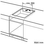 Варочная поверхность Bosch PXE831HC1E индукционная черный