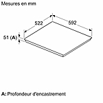Варочная поверхность Bosch PIX631HC1E индукционная черный