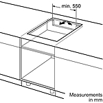 Варочная поверхность Bosch PUE611BB5E индукционная черный