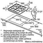 Варочная поверхность Bosch PBY6C6B62O комбинированная черный