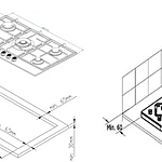 Варочная поверхность Kuppersberg FG 95 B черный