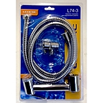 Набор для биде Ledeme L74-3 хром