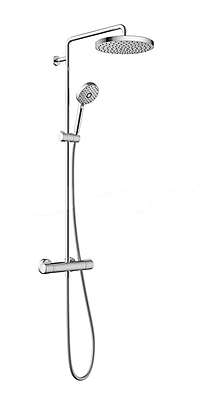 Душевая система Jacob Delafon Atom E36124-CP термостат хром