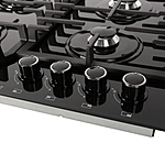 Варочная поверхность Gefest ПВГ 2232-01 Р газ на стекле черный