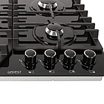 Варочная поверхность Gefest ПВГ 2232-01 Р газ на стекле черный