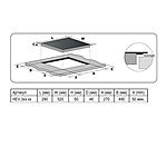 Варочная поверхность Evelux HEV 321 B черный