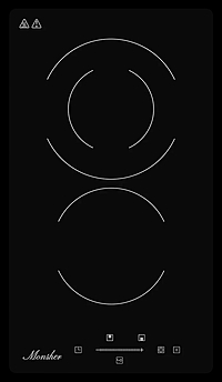 Варочная поверхность Monsher MHE 3002 индукционная черный