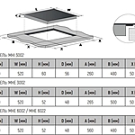 Варочная поверхность Monsher MHE 3002 индукционная черный