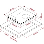 Варочная поверхность Monsher MHI 4515 индукционная черный