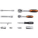 Набор инструмента АвтоDело 39862 3/8" 1/4" 82 предмета