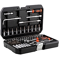 Набор головок торцевых АвтоDело Pro 39881 1/4" 81 предмет