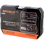 Набор головок торцевых АвтоDело Pro 39881 1/4" 81 предмет