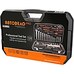 Набор инструмента АвтоDело Pro 39814 1/2" 1/4" 139 предметов
