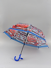 Зонт прозрачный купол «Машинки», d=76см