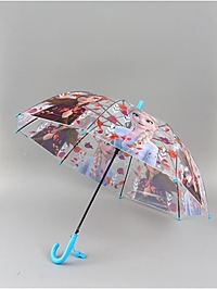 Зонт прозрачный купол «Зимняя принцесса», d=76см