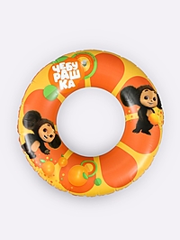 Круг надувной для плавания детский 55 см, Чебурашка