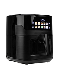 Аэрогриль ELTRONIC 777-02, 6.3 л, 1600 Вт, 10 программ, 80-200°C, таймер до 60 мин, чёрный