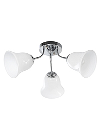 Люстра 20130/3CR, 3х40Вт, E27, 50х50х20 см, цвет хром